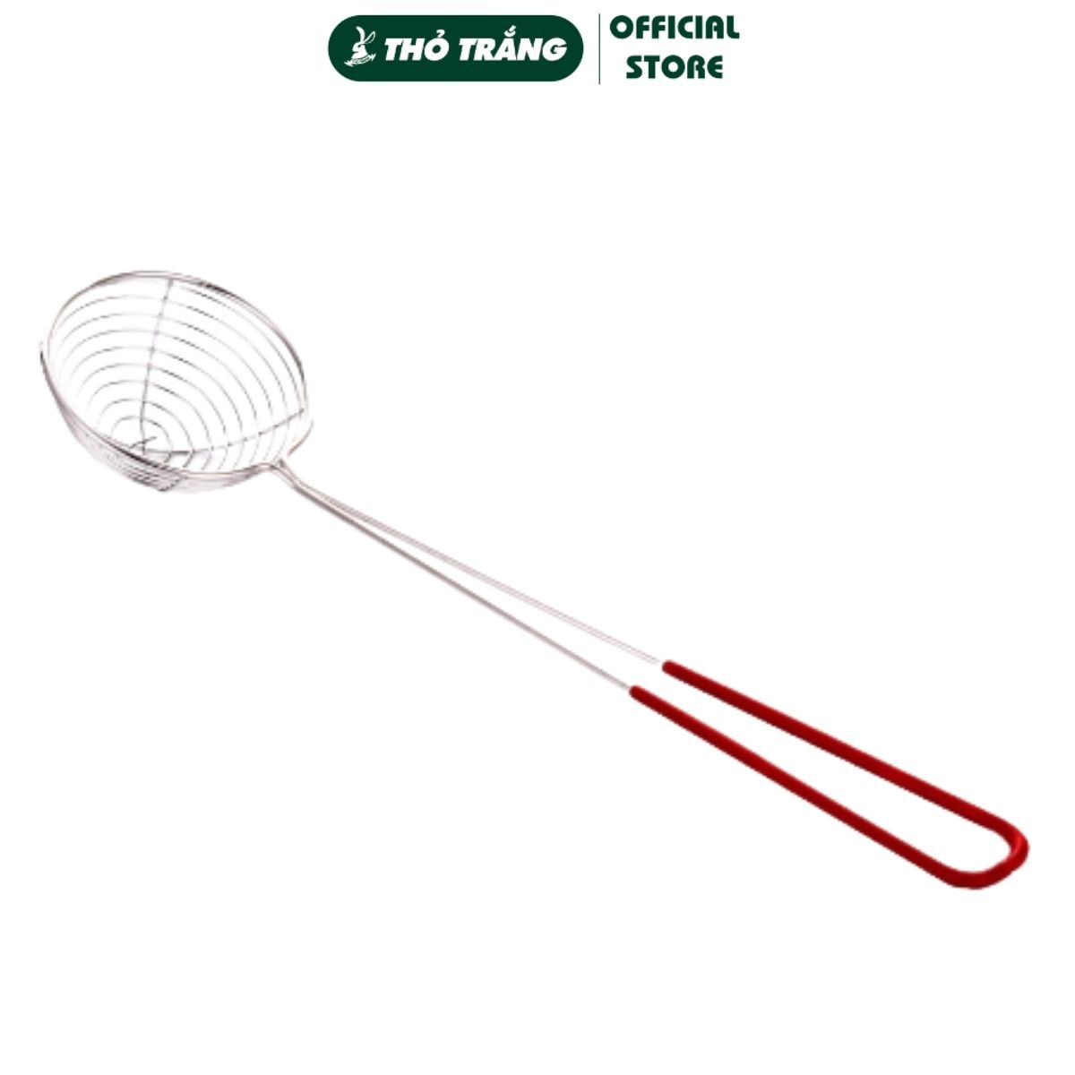 Vợt Múc Trân Châu Cán Đỏ