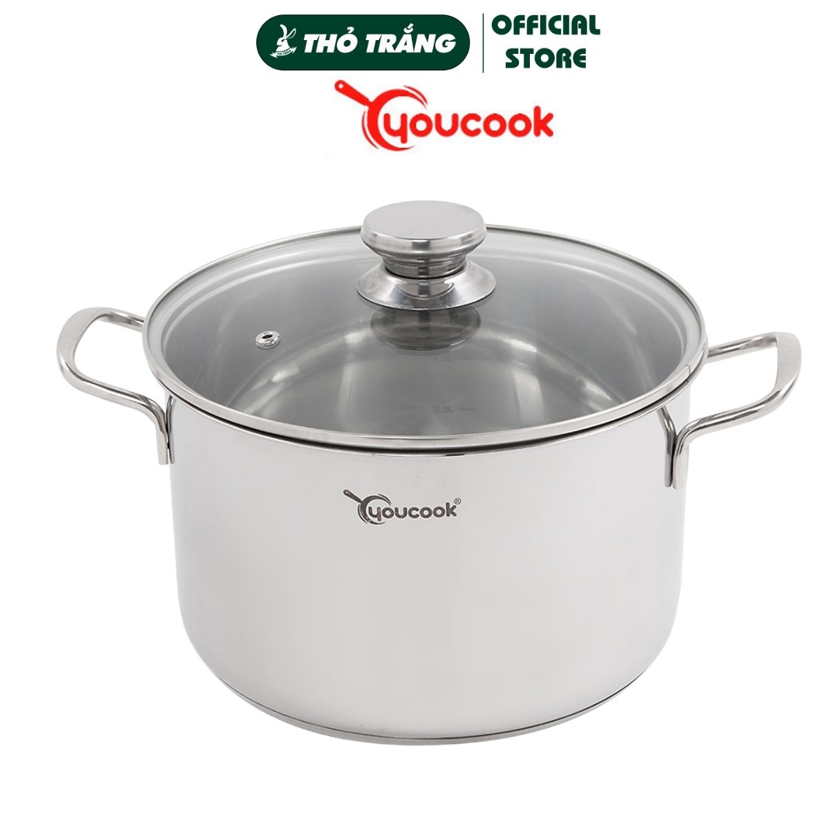 Nồi inox 3 đáy cao cấp thân BẦU thương hiệu You Cook