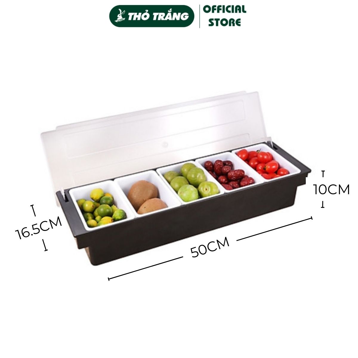 Hộp Nhựa Đựng Topping