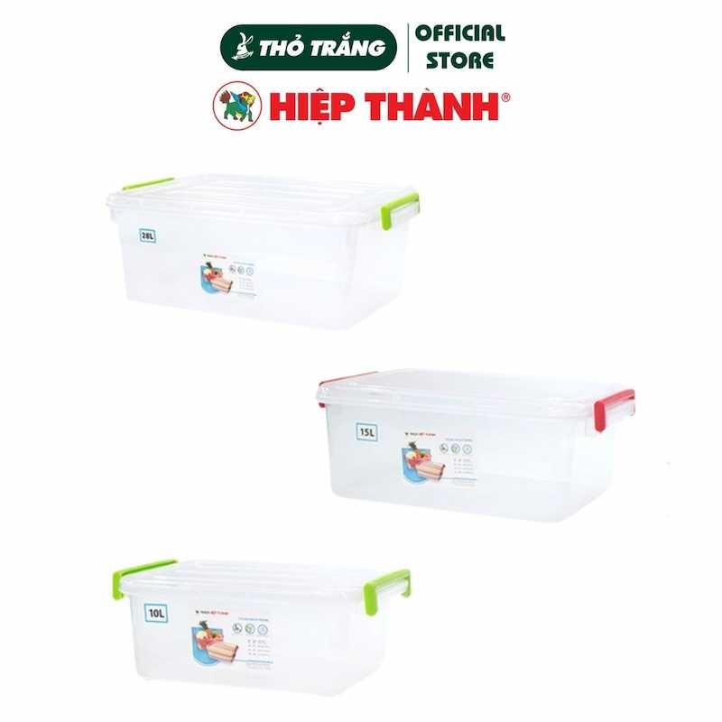 Thùng Nhựa Trong Đa Năng (10L - 15L - 28L) Hiệp Thành