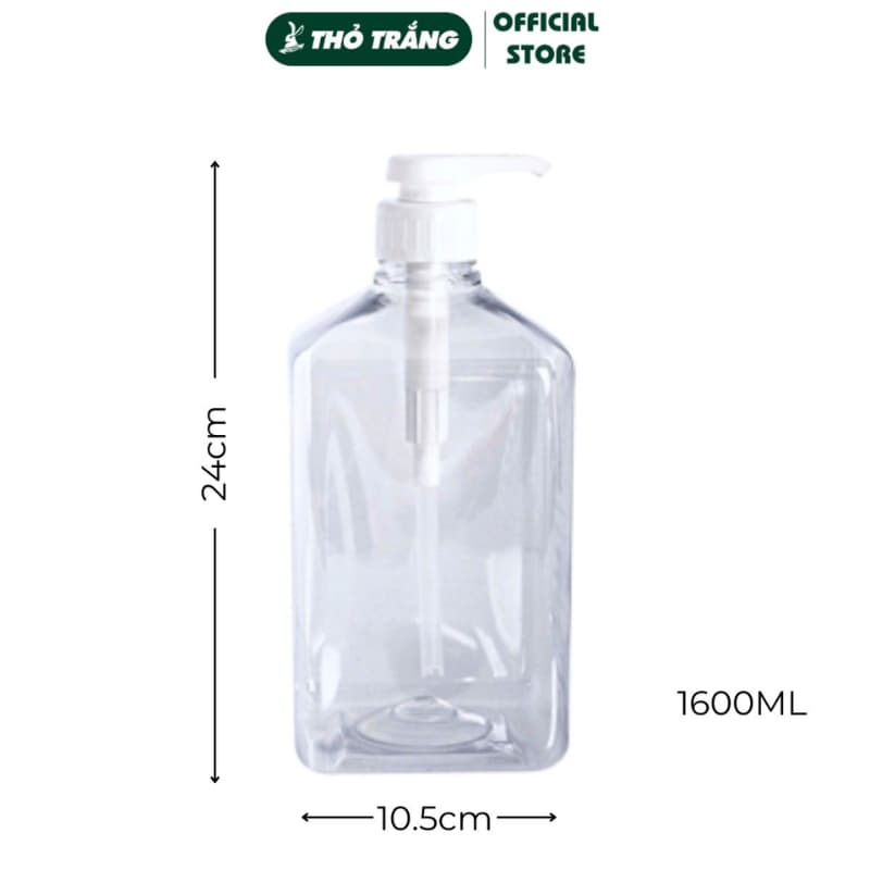 Bình Đựng Siro Có Vòi Pump