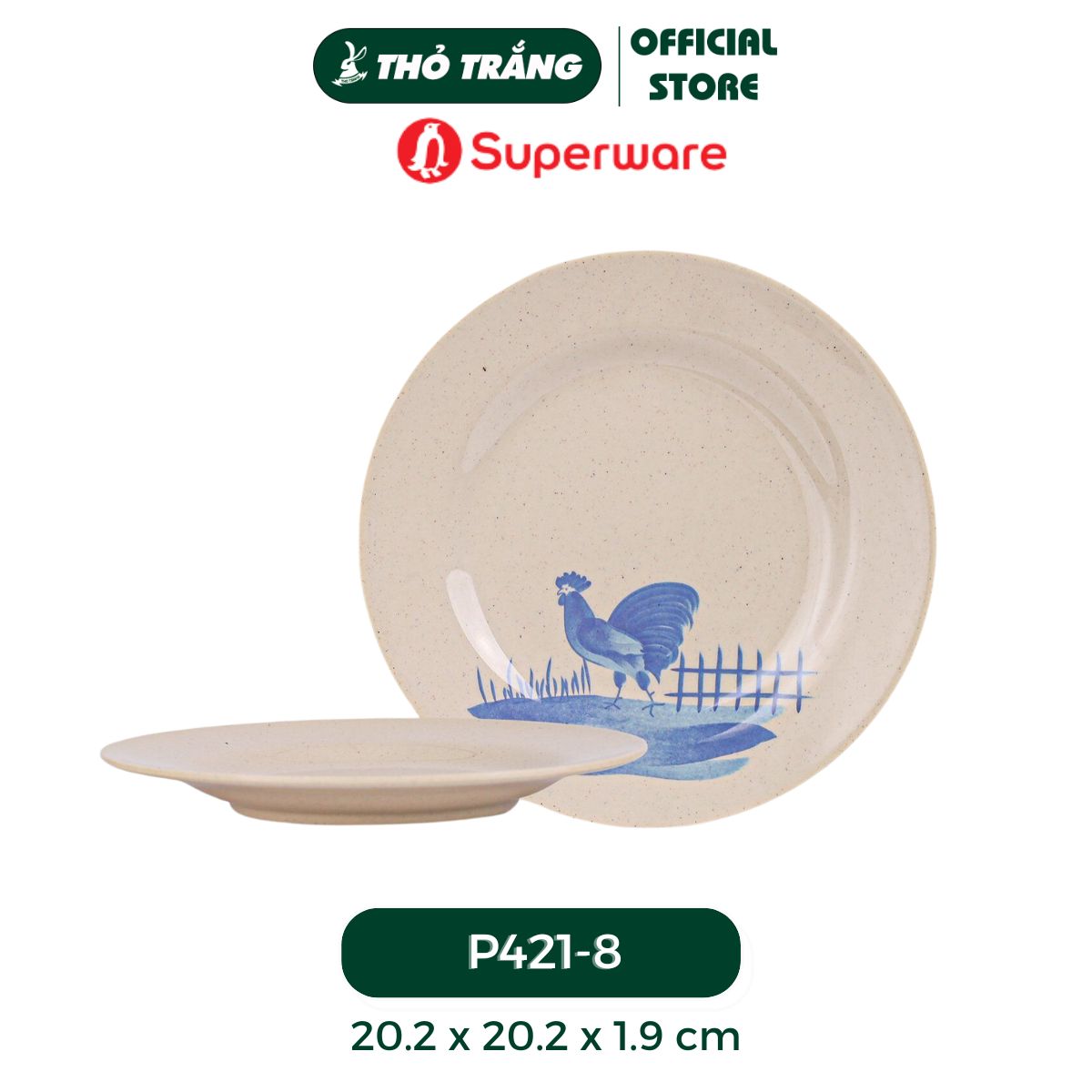 Bộ Chén Dĩa Gia Đình Thanh Kê Superware