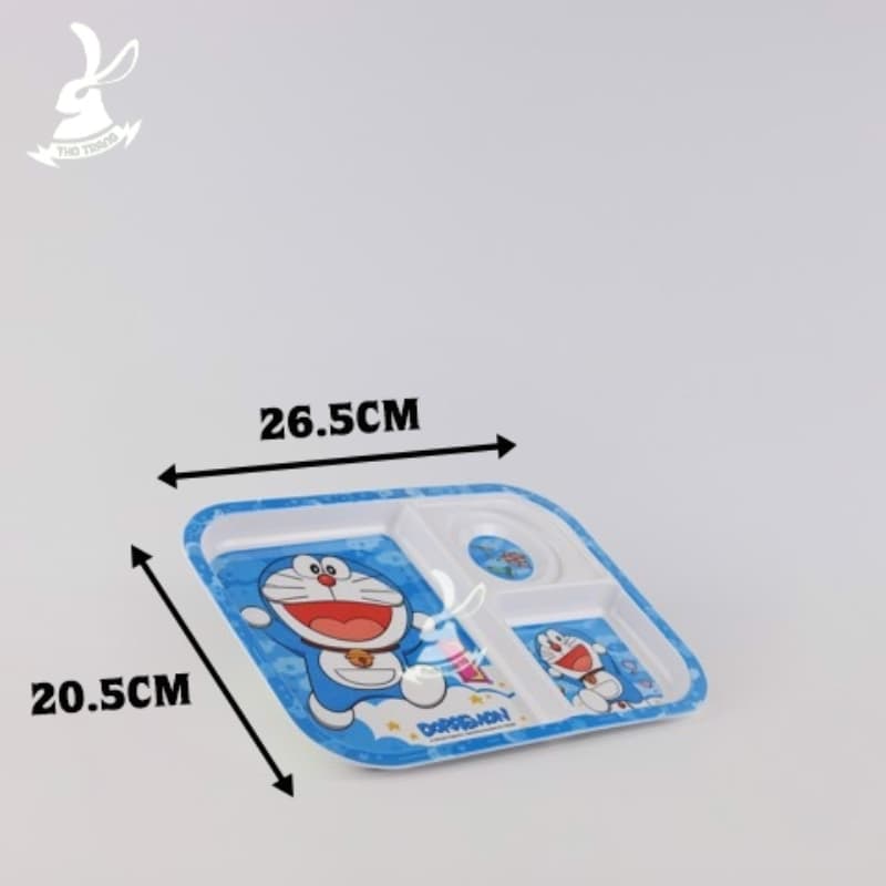 Bộ chén ăn dặm trẻ em Doraemon Sky thương hiệu Superware