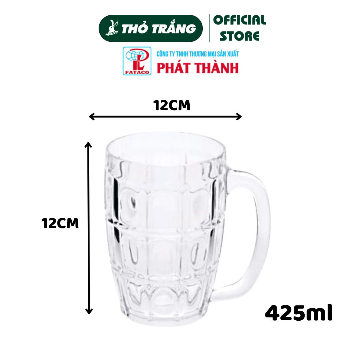 Ly bia, ly trà đá nhựa trong Acrylic thương hiệu Fataco Việt Nam