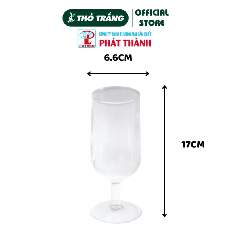 Ly Rượu Nhựa Acrylic cao cấp - Fataco