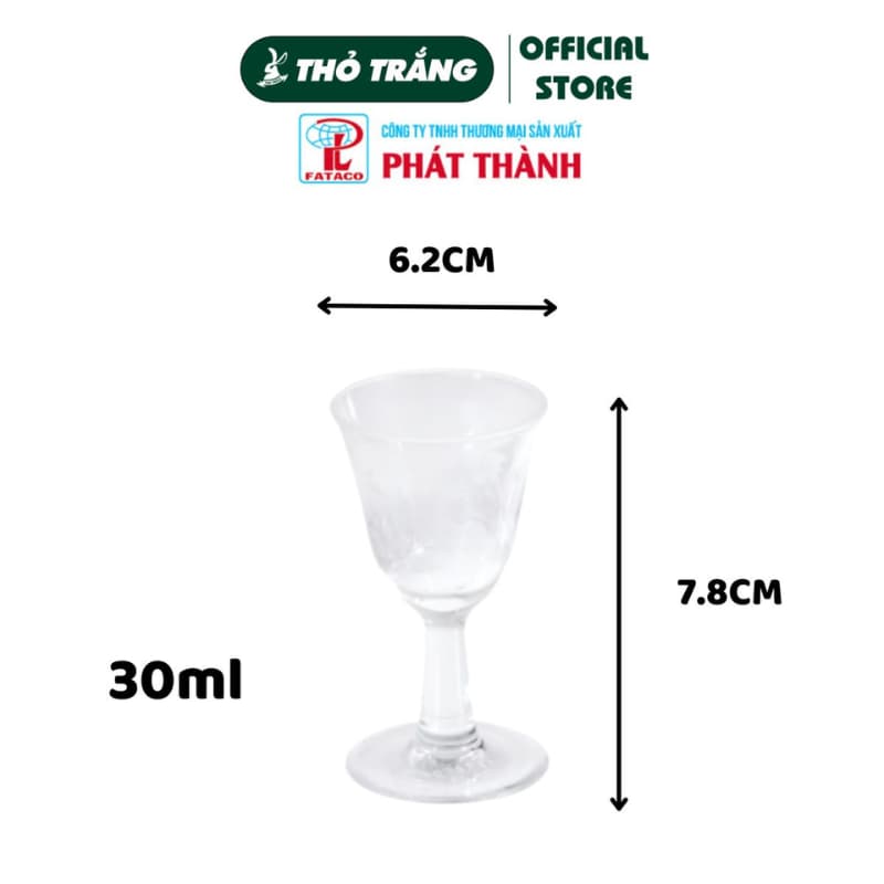 Ly Rượu Nhựa Acrylic cao cấp - Fataco