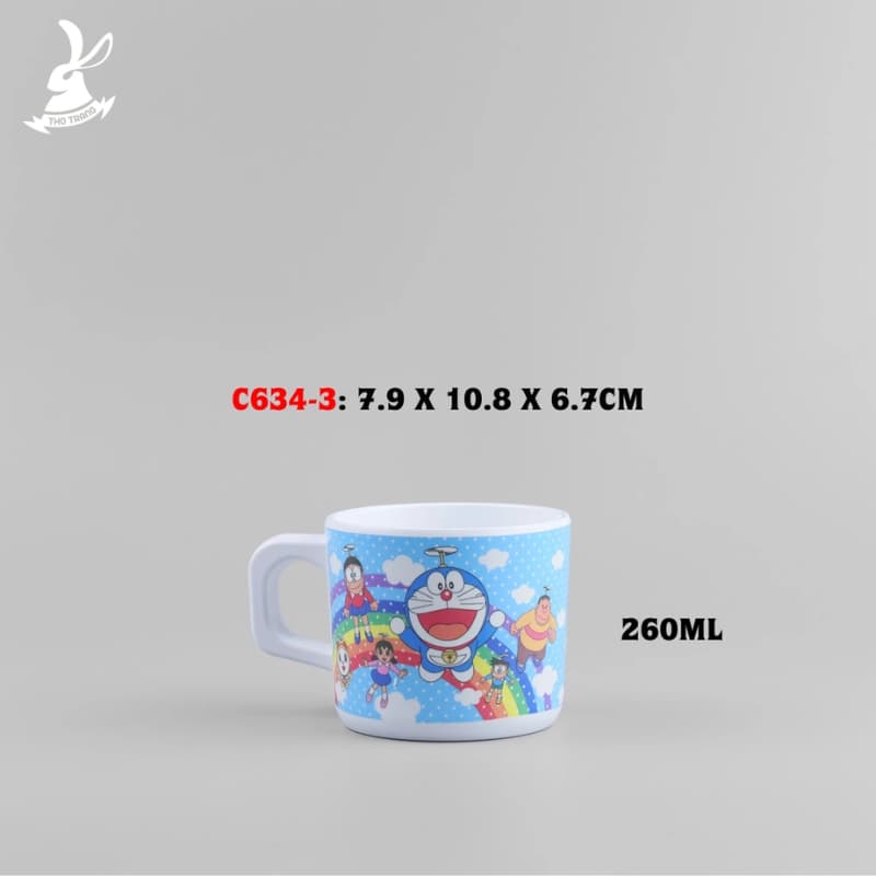 Bộ bát ăn dặm trẻ em Doraemon Rainbow Thương Hiệu Superware