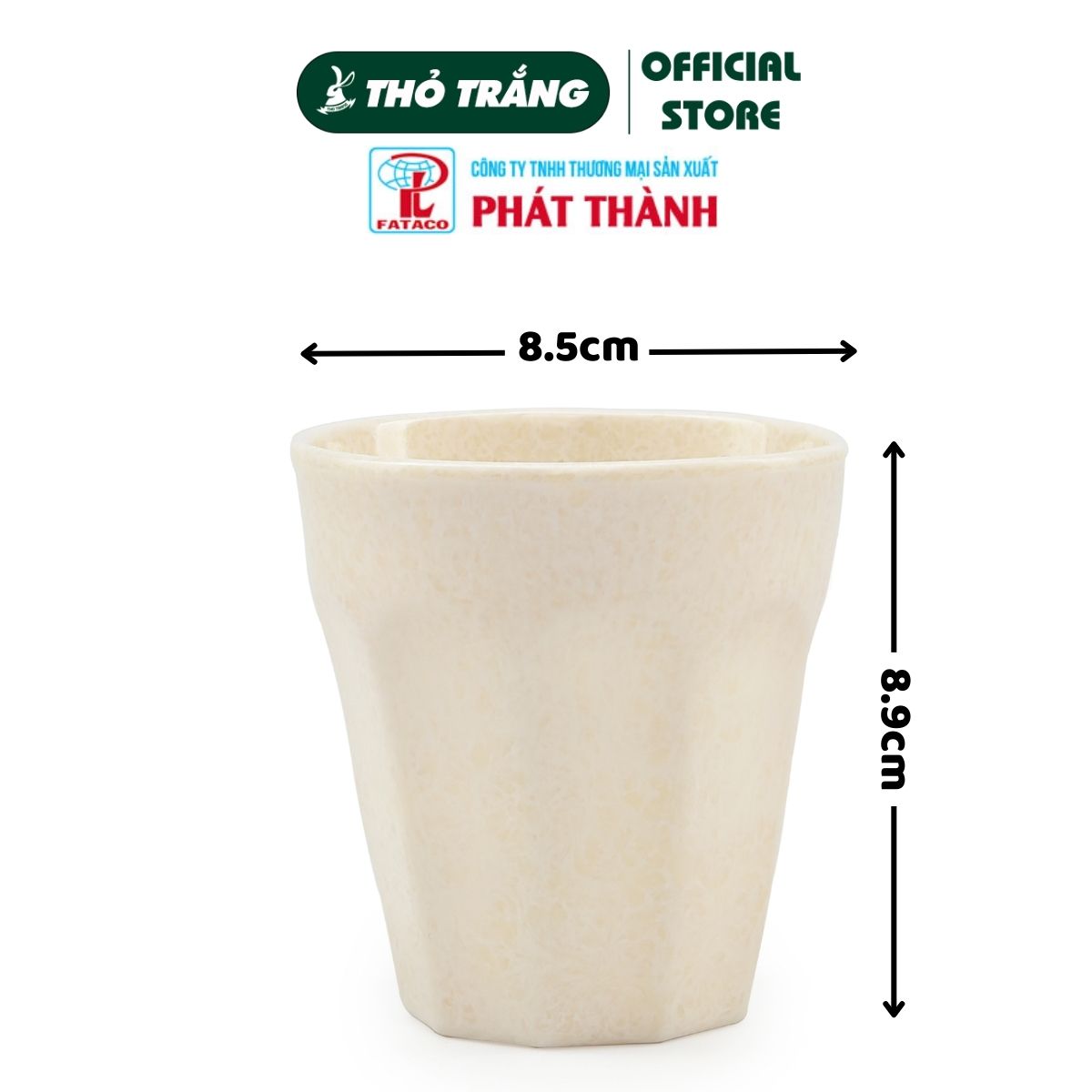 Ly Uống Nước Vân Đá Trắng Nhựa Melamine Cao Cấp Fataco Việt Nam