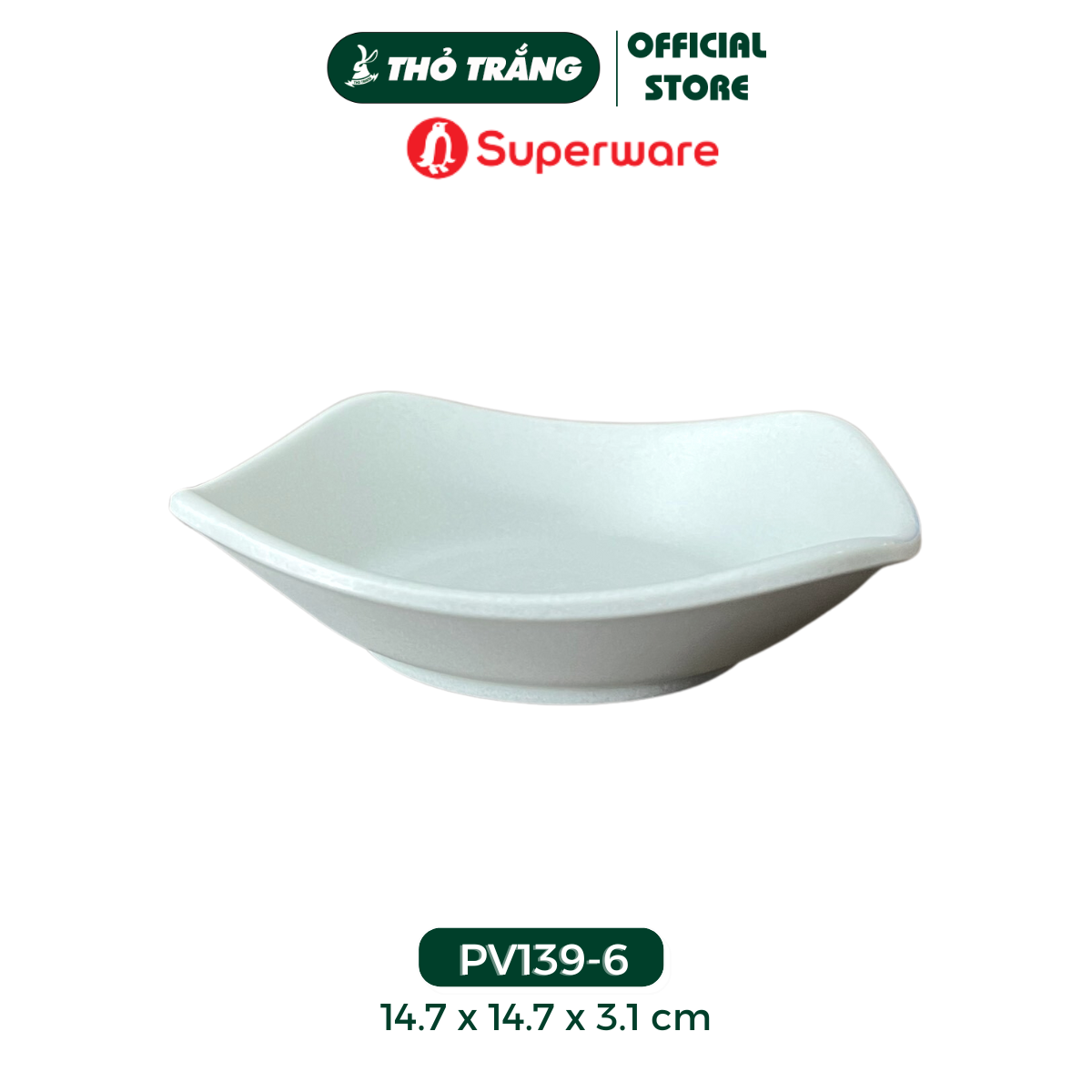 Bộ Chén Dĩa Gia Đình Xanh Pastel Nhám Superware