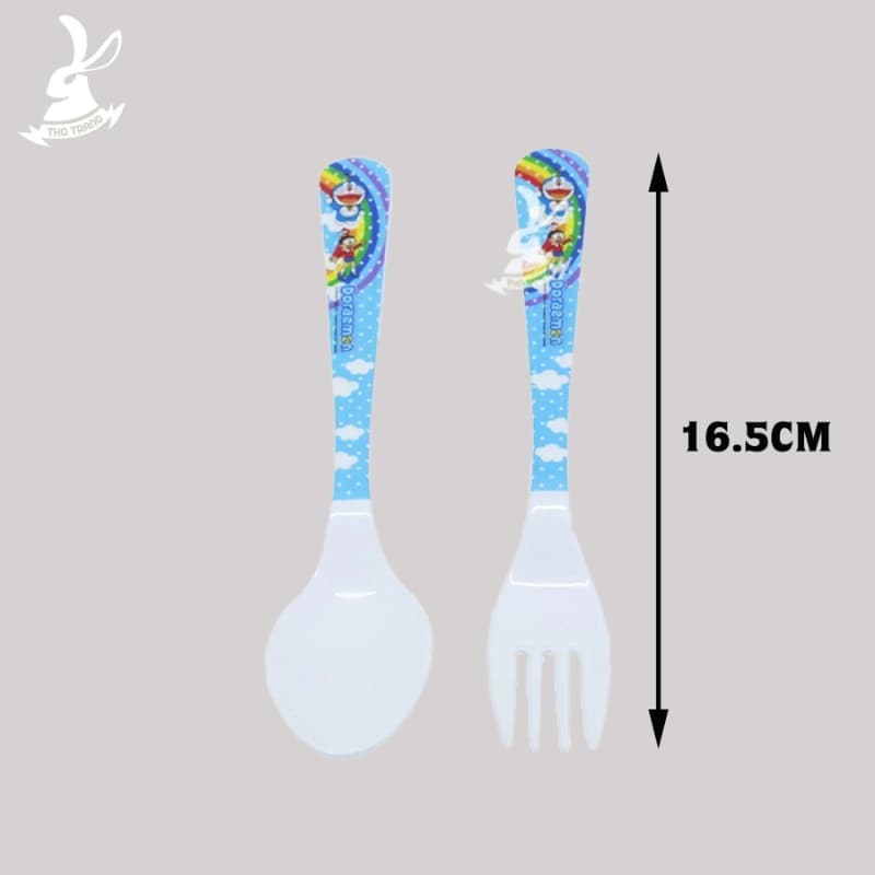 Bộ bát ăn dặm trẻ em Doraemon Rainbow Thương Hiệu Superware